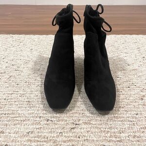 Women’s Franco Sarto Black Ankle Booties Size 9.5